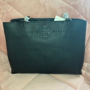 Tory Burch McGraw Triple-Compartment Tote